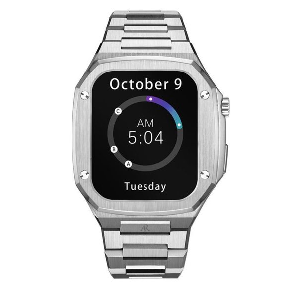 Asorock Watches Silver Smartwatch Case (7 Series) Mens watchUnique watch